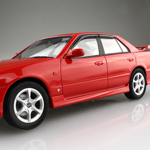 Maquette voiture : Nissan ER34 Skyline 25 GT-X 1/24 - Aoshima 05750