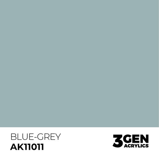 Peinture acrylique pour maquette : Bleu gris 17 ml - AK 11011