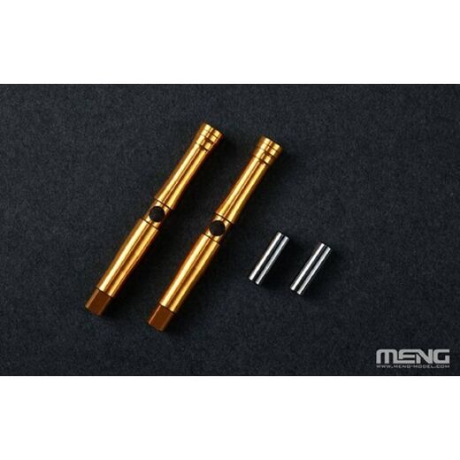 Accessoires maquette moto : Fourche métal Kawasaki Ninja ZX-10R 1/9 - Meng SPS-092