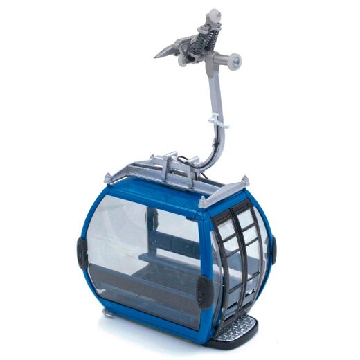 Minuature : télécabine Oméga bleue pour téléphérique miniature - JC 88005-5667