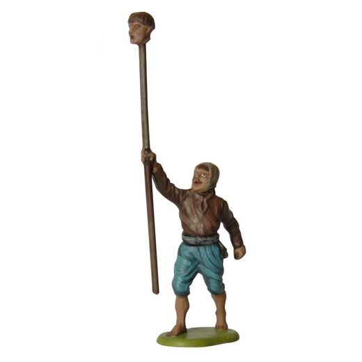 Figurines soldats : Paysans soldats Moyen-Âge - 1/72 - Zvezda 8059