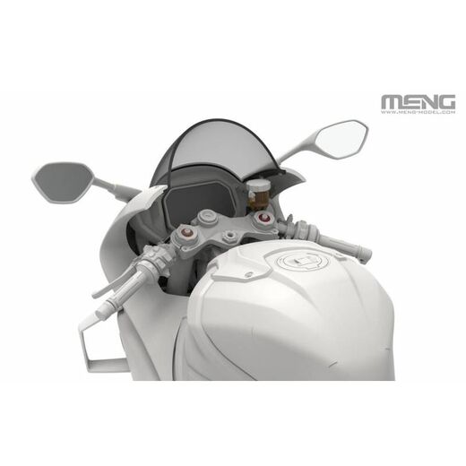 Maquette moto : BMW M 1000 RR 1/9 non peinte - Meng MT009