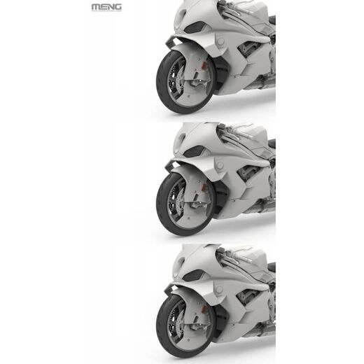 Maquette moto : BMW M 1000 RR 1/9 non peinte - Meng MT009