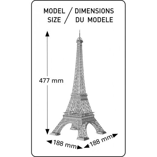 Maquette monument : La Tour Eiffel - Heller 81201