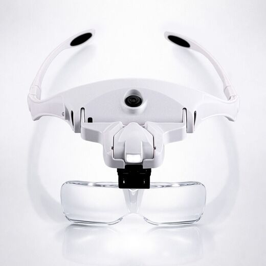 Outils de modélisme : Lunettes loupes avec éclairage LED - Heller 99029