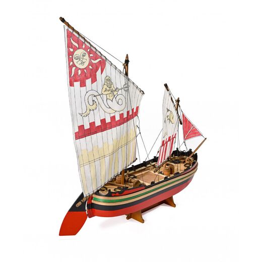 Maquette de bâteau bois : Le Trabaccolo au 1/30 - Amati B1562