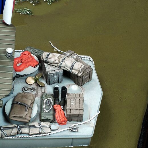 Décor miniature : Water gel swamp green 250 ml - Ak interactive 8006