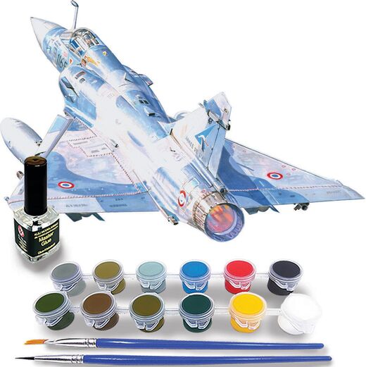 Maquette d'avion de chasse : Starter set : Mirage "2000 C-5" au 1:72 - Mistercraft SF-70