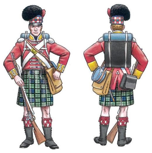 Figurines soldats : Infanterie Ecossaise 1/72 - Italeri 06004  6004