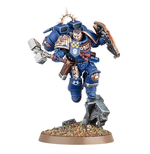 Space Marines : Capitaine avec propulseur de saut et bouclier relique - Games Workshop Warhammer 40K 48-102