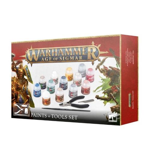 Games Workshop - Age Of Sigmar peintures + outils - Warhammer Age of Sigmar - 80-17