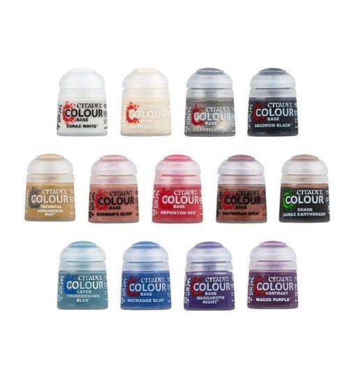 Games Workshop - 40K - Citadel Paints+Tools - WH40K Generic - Warhammer 40,000 - 60-12