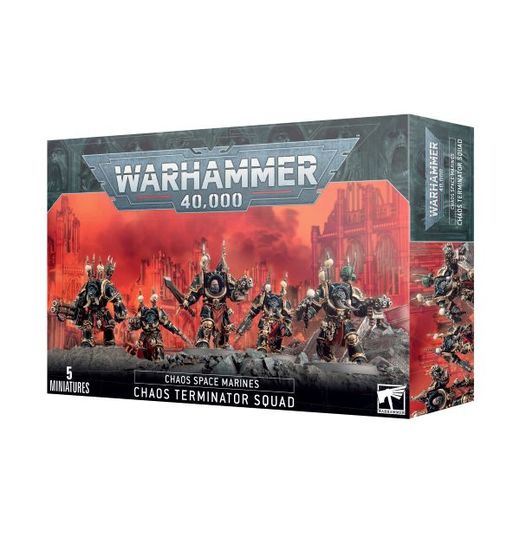 Games Workshop - Escouade De Terminators Du Chaos - Chaos Space Marines - Warhammer 40,000 - 43-19