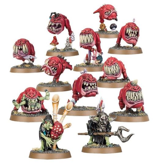 figurines Games Workshop - Gloomspite Gitz: Troupeau De Squigs - Orcs & Goblins - Warhammer - 89-48