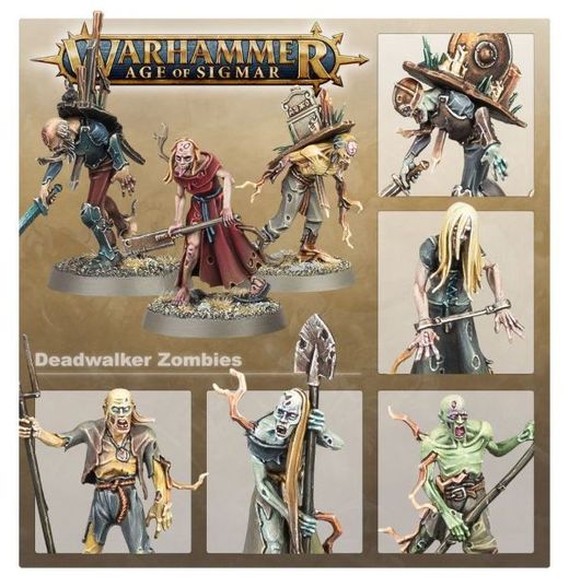 Games Workshop - Soulblight Graavelords : Deadwalker zombies - Warhammer 91-07