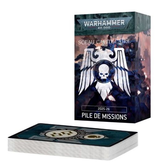 Games Workshop - Sceau Capitulaire : Pile de mission 2025-2026 - Warhammer 40-65