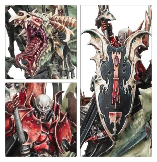 Games Workshop - Soulblight Gravelords : Prince Vhordrai - Seigneur du fort pourpre - Warhammer Age of Sigmar  91-80