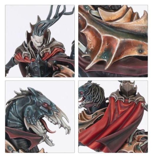 Games Workshop - Soulblight Gravelords : Seigneur vampire sur coursier de  cauchemar - Warhammer Age of Sigmar  91-82
