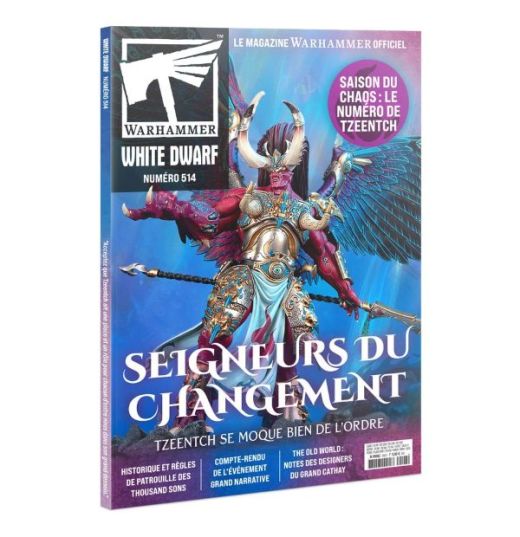 Magazine Games Workshop : White Dwarf 514  - Juillet 2025
