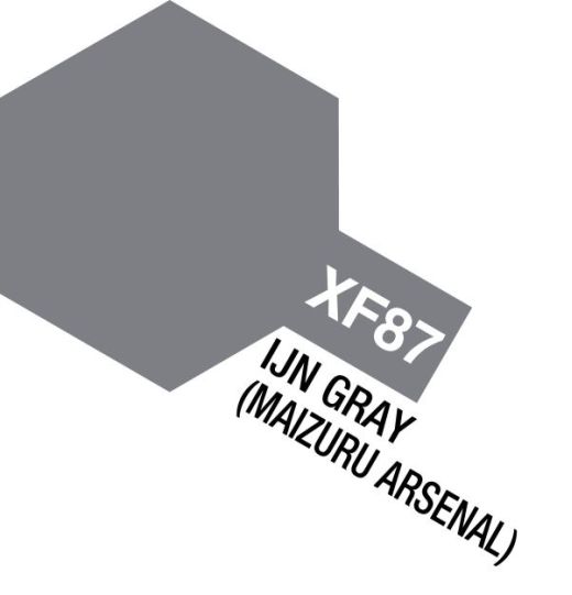 Peinture acrylique : XF87 Gris Marine Jap. Maizuru - Tamiya 81787