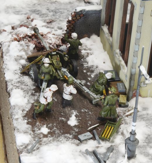 Diorama militaire : Siège de Stalingrad - 1/72 - Italeri 06193 6193