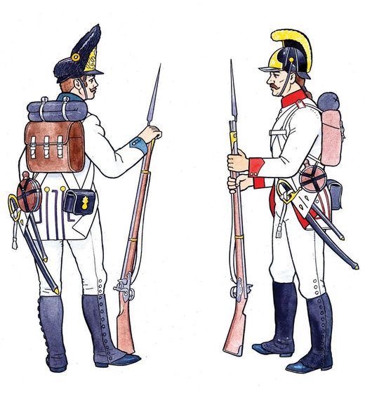 Figurines de soldats anciens : Infanterie autrichienne 1/72 - Italeri 6005 06005
