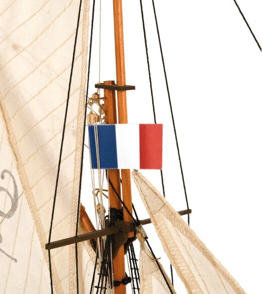 Maquette Jolie Brise 1/50 Artesania Latina 22185 | Cotre Français en Bois