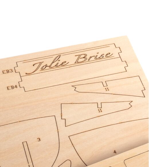 Maquette Jolie Brise 1/50 Artesania Latina 22185 | Cotre Français en Bois