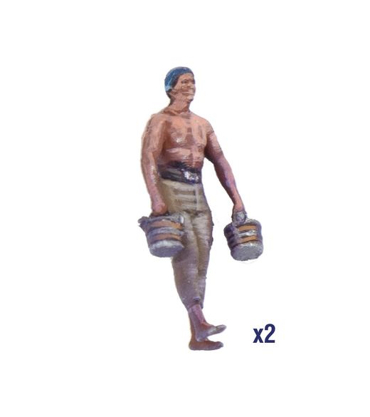 Ensemble de 19 figurines en métal pour bateaux : Marins (1700-1815) 1/84 - Artesania Latina 22900F2