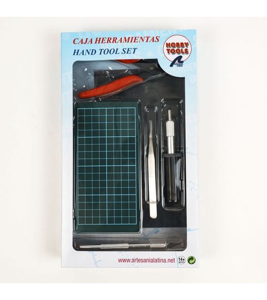 Accessoires modélismes : Ensemble d'outils pour modélisme en plastique et bois - Artesania Latina 27003-1