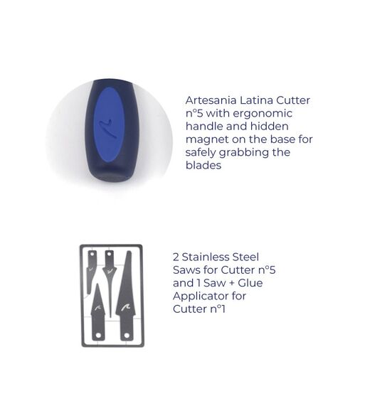 Ensemble outils de coupe professionnels pour modélisme - Artesania Latina 27002N
