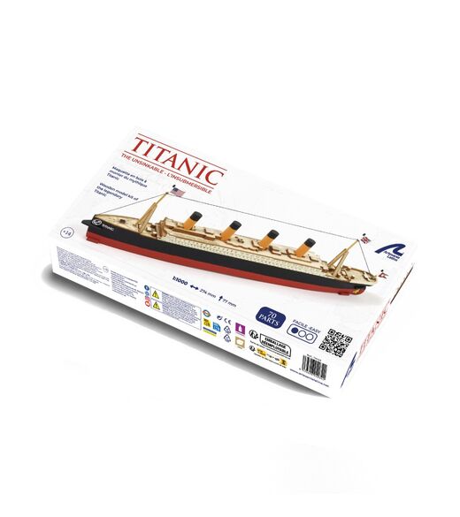 Maquette de paquebot : Titanic au 1/1000 - Artesania 17003