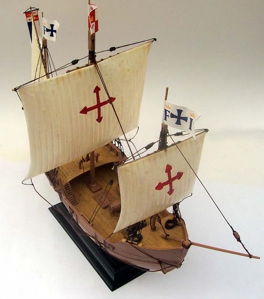 Kit complet des navires de Christophe Colomb