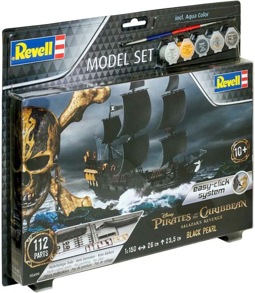 Maquette de voilier : Model Set Black Pearl - 1/150 - Revell 65499