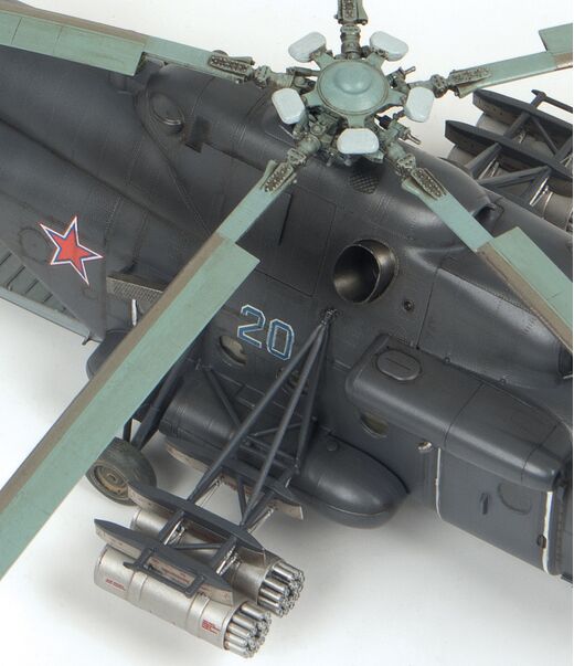 Maquette militaire : Hélicoptère de transport russe MI-171SH au 1/48 - Zvezda 04835 4835