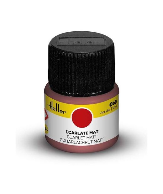 Peinture Acrylic 060 ecarlate mat - Heller 060