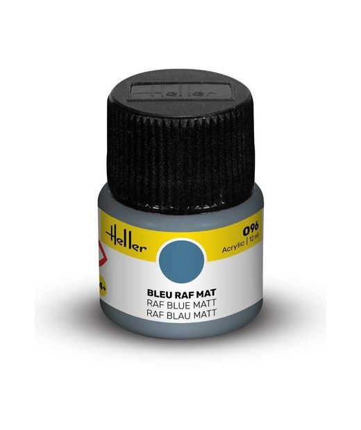 Peinture Acrylic 096 bleu raf mat - Heller 096