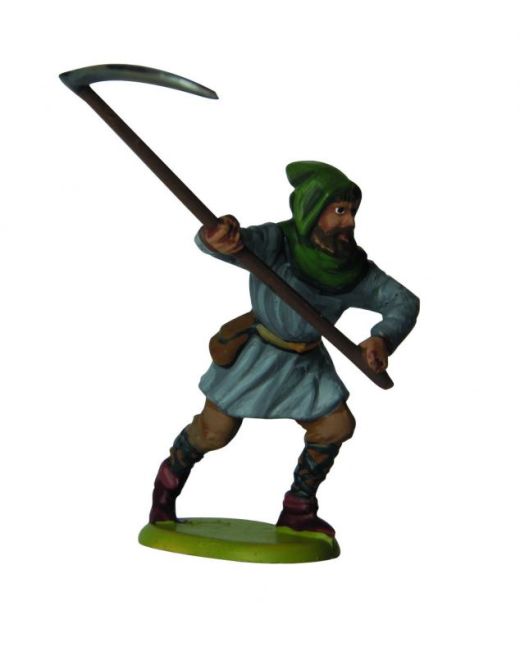 Figurines soldats : Paysans soldats Moyen-Âge - 1/72 - Zvezda 8059