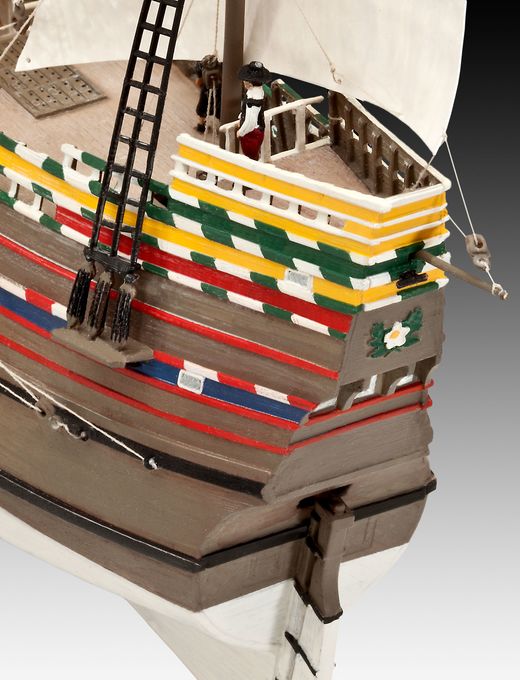 Maquette voilier : Mayflower - 400e Anniversaire - 1:83 - Revell 05684, 5684 - france-maquette.fr