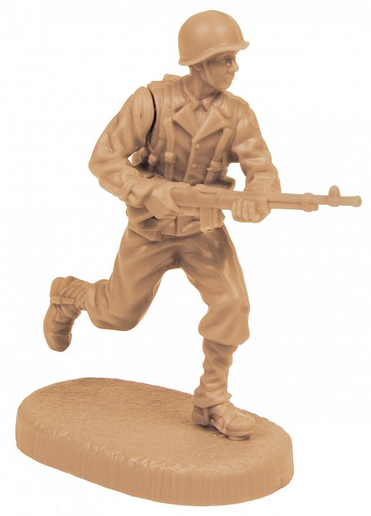 Figurines militaires : Infanterie US Seconde Guerre Mondiale - 1/72 - Zvezda 6278 06278