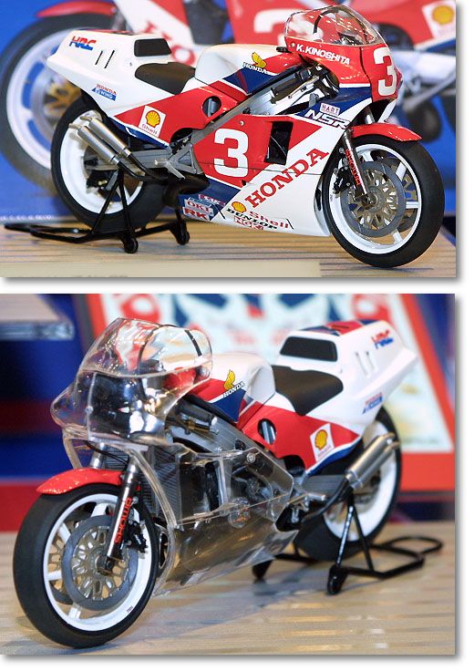 Maquette moto : Honda NSR 500 - 1/12 - Tamiya 14099