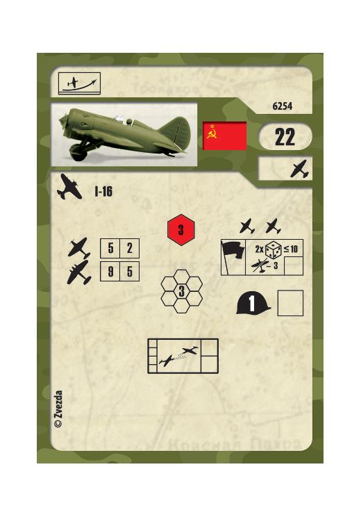 Maquette d'avion militaire : Chasseur Soviétique Polikarpov I-16 - 1/144 - Zvezda 06254