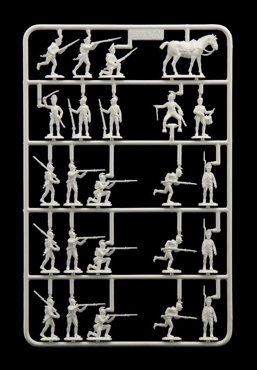 Figurines de soldats anciens : Infanterie autrichienne 1/72 - Italeri 6005 06005