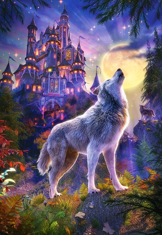 Puzzle Le Loup du Château - 1000 pièces - Castorland 104178