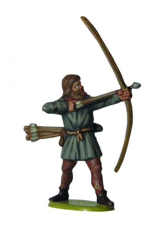 Figurines soldats : Paysans soldats Moyen-Âge - 1/72 - Zvezda 8059