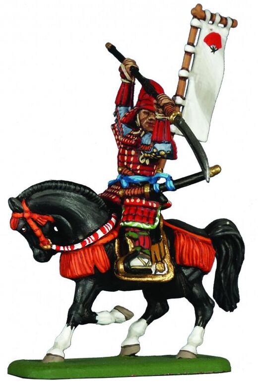 Figurines soldats japonais : Cavaliers Samourais - 1/72 - Zvezda 08025 8025