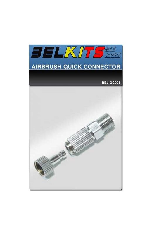 Accessoires modélismes : Connecteur rapide pour aérographe - Belkits QC001