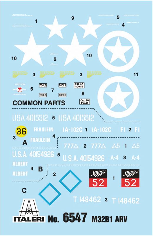 Maquette militaire : M32B1 ARV - 1:35 - Italeri 06547