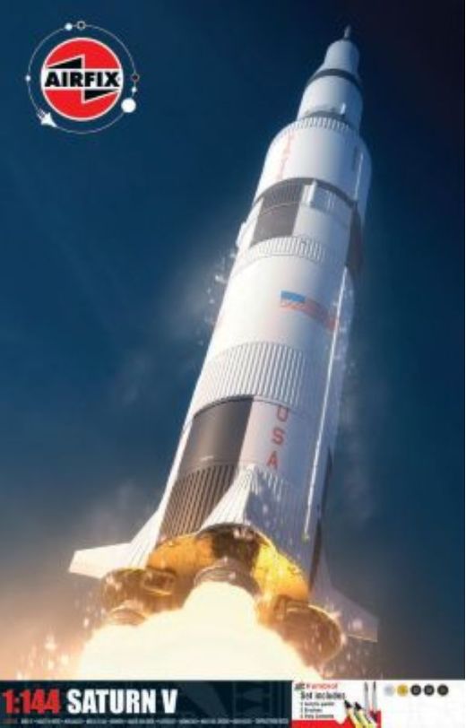 Coffret cadeau de la maquette : Saturn V au 1:144 - Airfix A50201