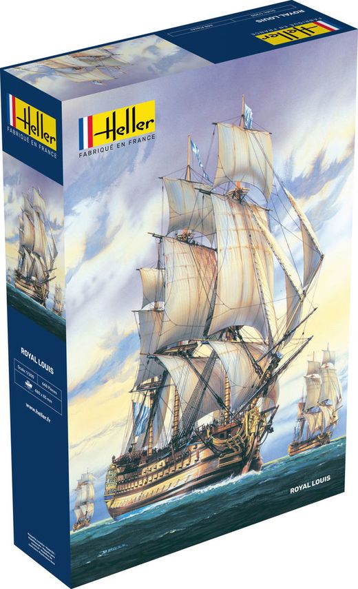 Maquette bateau : Le Royal Louis - 1/200 - Heller 80892